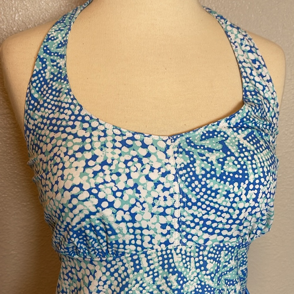 Columbia OmniShade halter dress, Wm’s Sz XS, blue - Picture 2 of 7
